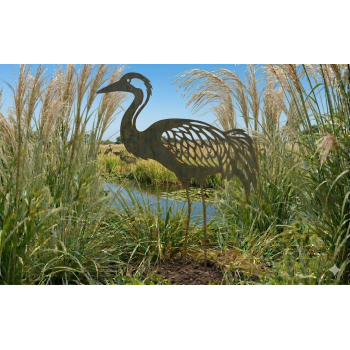 Żuraw - ozdoba ogrodowa 70x52 cm 